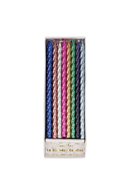 Metallic 16 Cake Candle