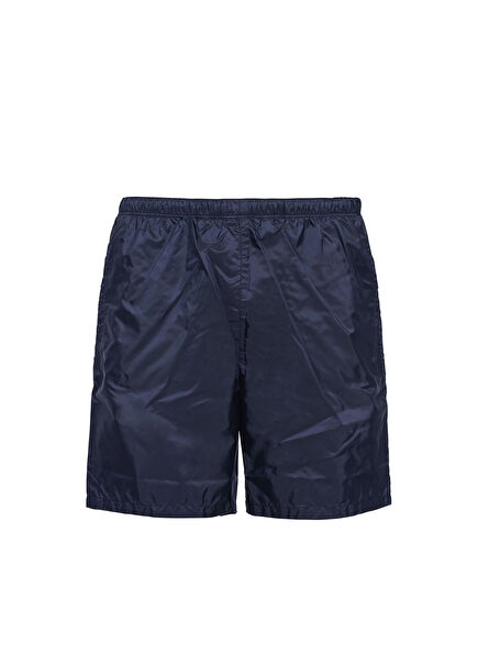 Blue Re-Nylon Men's Shorts Swimsuit