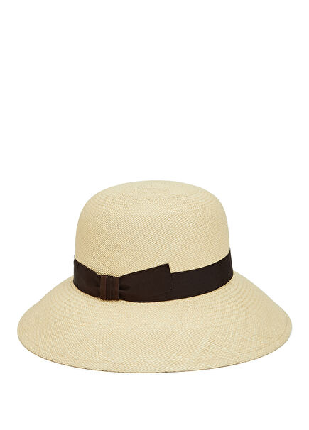 Cream Women's Straw Hat