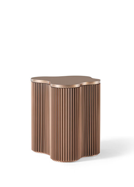 Dakar Copper Lacquered Side Table