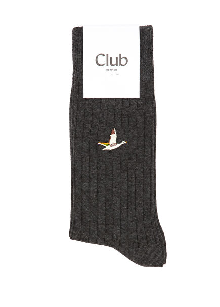 Anthracite Men's Socks