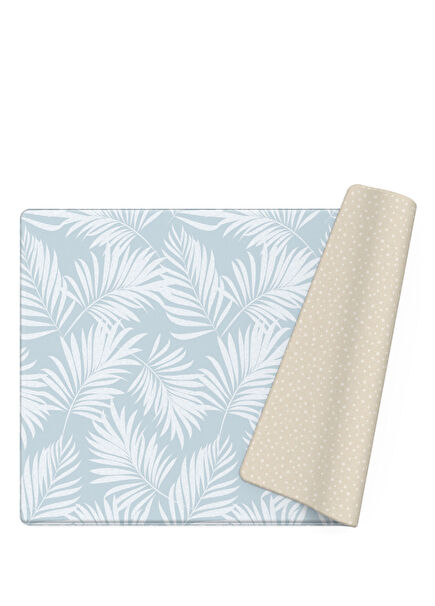 Summer Palm & Sand Çift Taraflı Bebek Oyun Matı