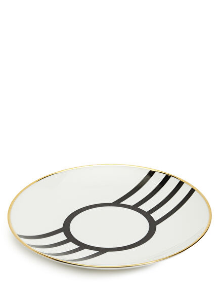 Teatro Black Gold Porcelain Butter Holder