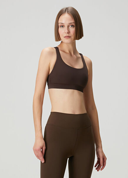Energy Brown Sports Bra