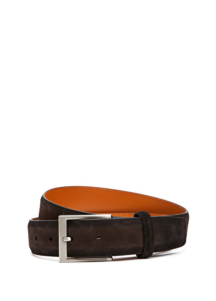 Brown Mens Leather Belt