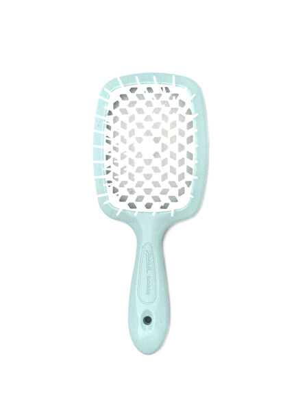 Superbrush Turkuaz Beyaz Saç Fırçası 