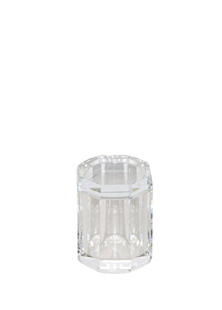 Transparent Crystal Cotton Holder