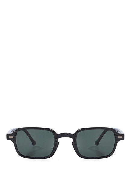 Half Moon Siyah Unisex Güneş Gözlüğü