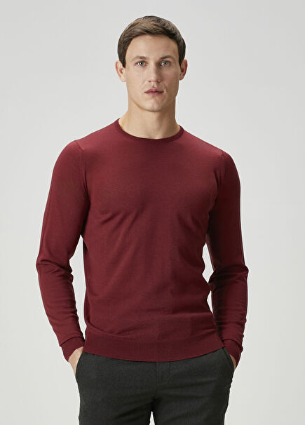 Red Wool Knitwear