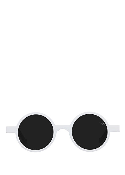 WL0006 White Unisex Sunglasses