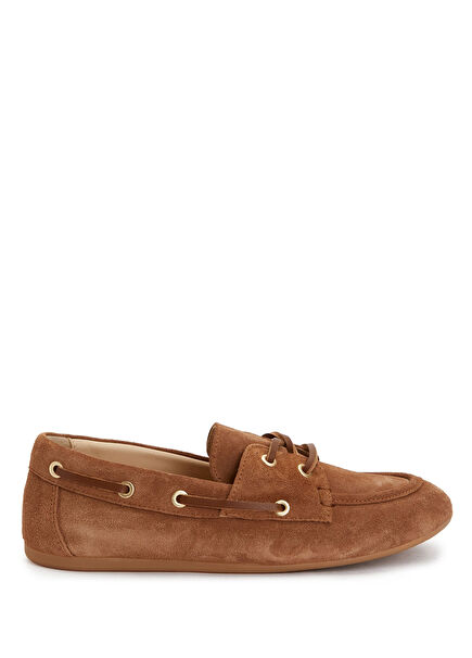 Tan Women's Suede Shoes