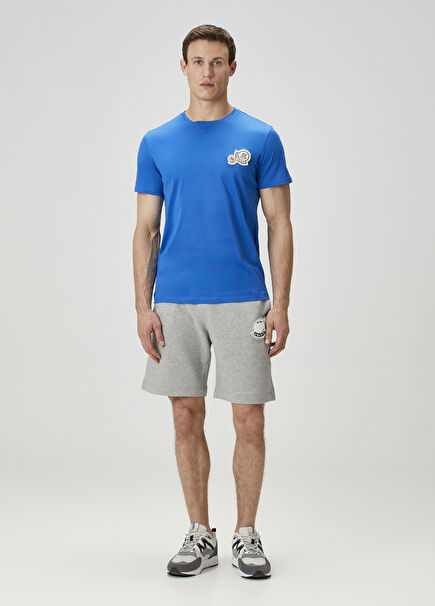 Gri Beli Kordonlu Bermuda