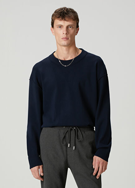 Lacivert Basic Kazak