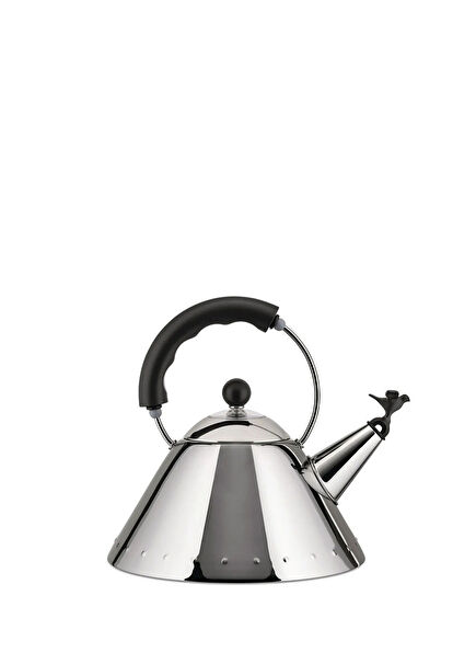 Silver Bird Detailed Teapot
