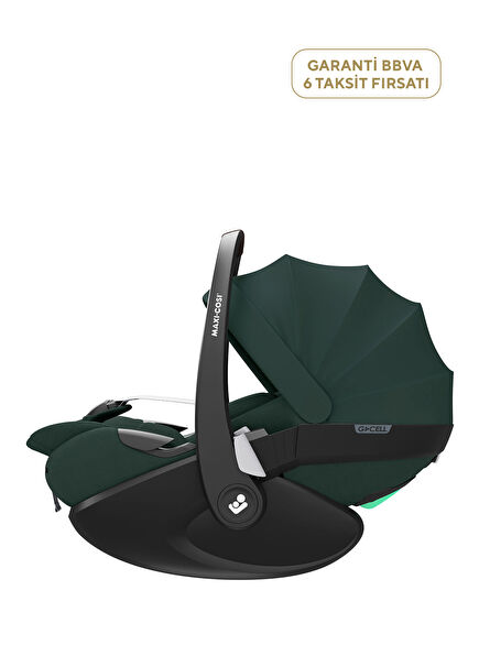 Pebble SlideTech Twillic Green Full-Recline 0-13 Kg Baby Lap and Car Seat