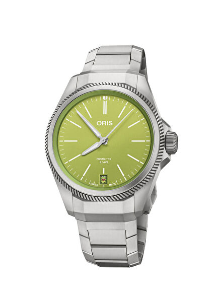 Propilot X Kermit Edition 01 400 7778 7157-Set Gri Çelik Erkek Kol Saati