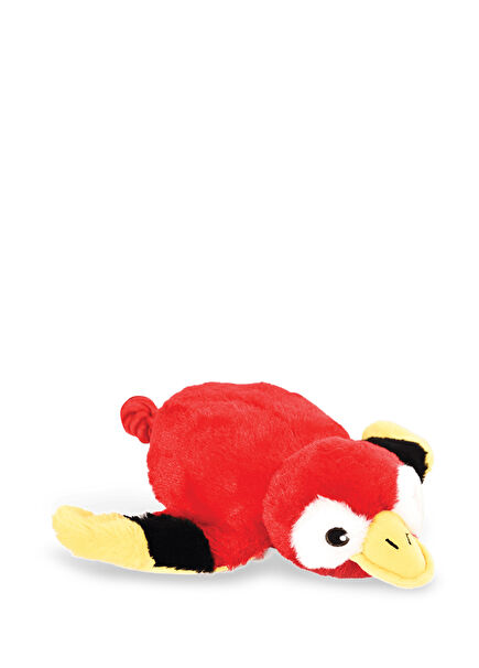 Kırmızı Kuş Peluş Köpek Oyuncağı