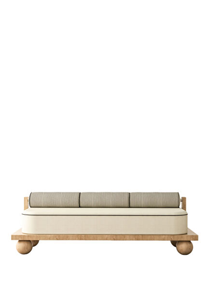 Mario Natural Wooden Bench 170 x 70 cm