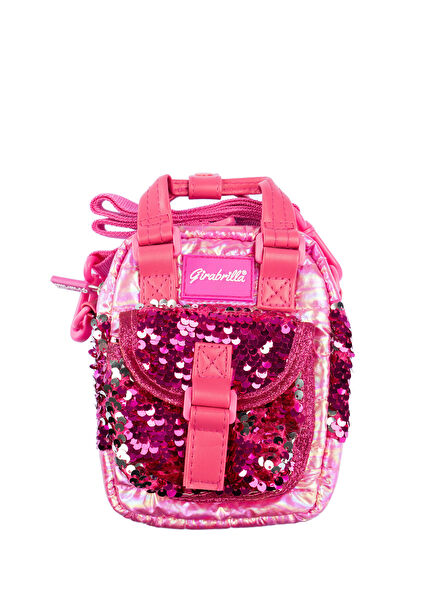 Puffer Fuşya Kız Çocuk Omuz Çantası