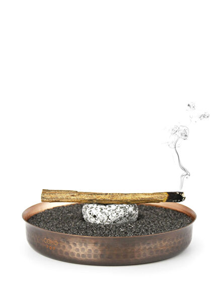 Coho Antique Forged Copper Zen Incense Burner