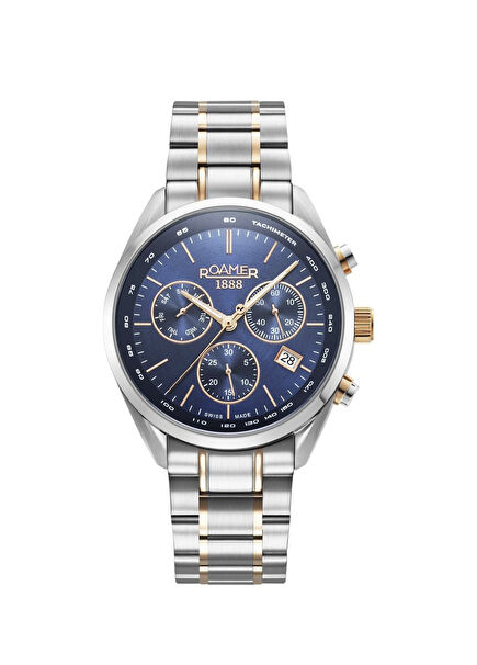 993819-47-45-20 Grey Steel Men's Wristwatch