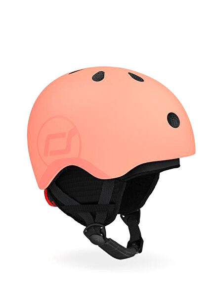 Ski Helmet Peach Bebek Çocuk Kaskı 240627-00985