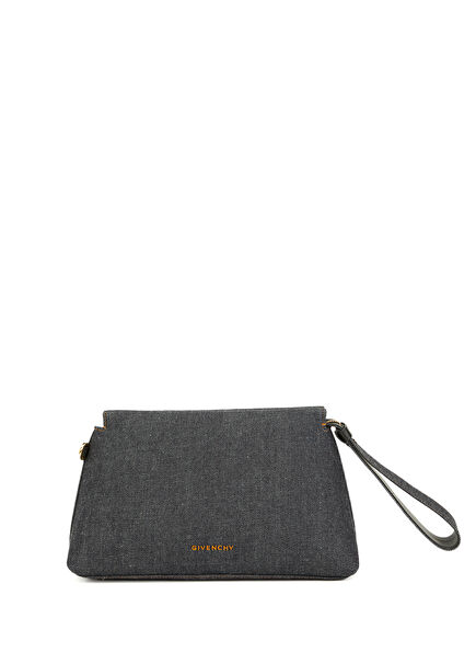 Day Lacivert Kadın Deri El Portföyü