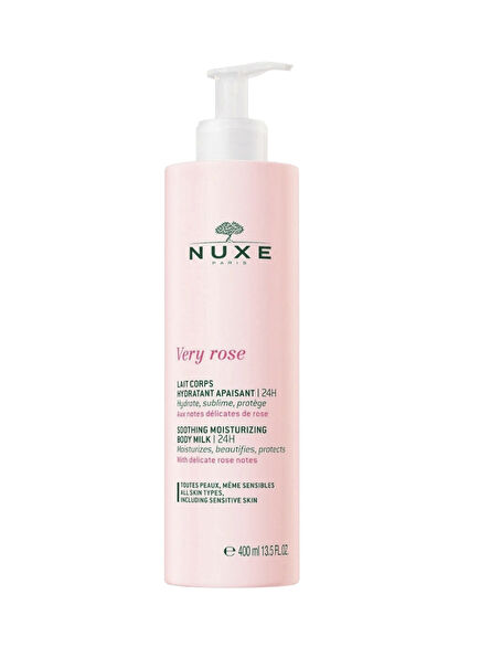 Very Rose Yatıştırıcı Nemlendirici Vücut Sütü 400 ml