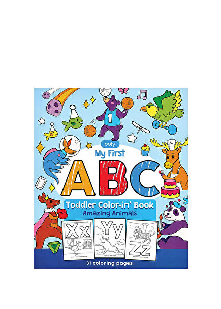 ABC Amazing Animals Coloring Book