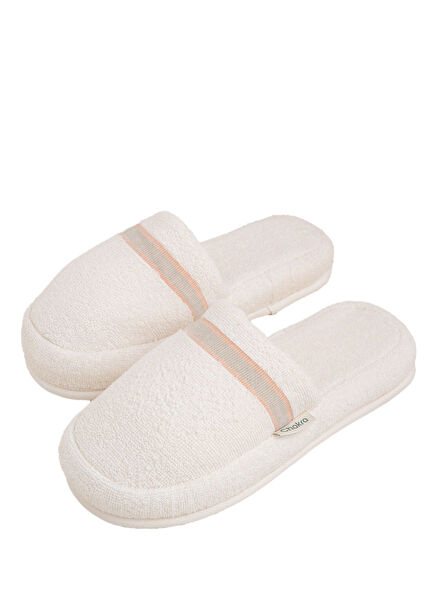 Derin Ekru/Mango Unisex Ev Terliği 