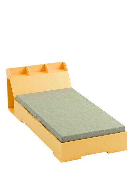 Burrow Jr Sarı Ahşap Çocuk Karyolası