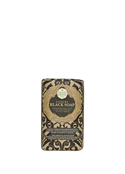 Luxury Black Intensive Care Vegan Care Bar Soap 250 g