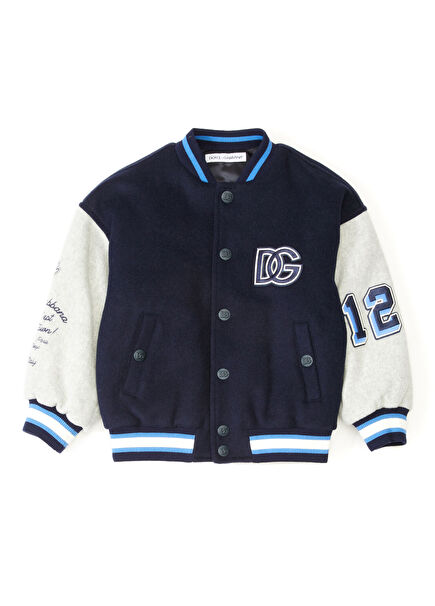 Çok Renkli Erkek Çocuk Yün Ceket