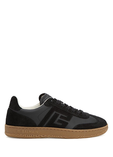 Siyah Kadın Deri Sneaker