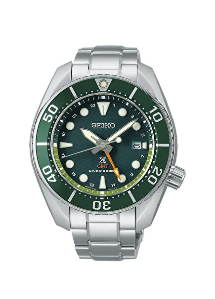 SFK003J1 Prospex GMT Metalik Gri Çelik Erkek Kol Saati