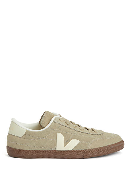 Panenka Bej Beyaz Kadın Süet Sneaker