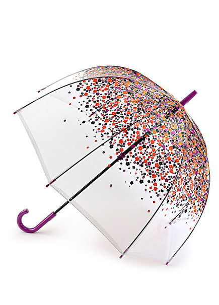 Birdcage® 2 - Hippie Scatter Transparent Women's Umbrella