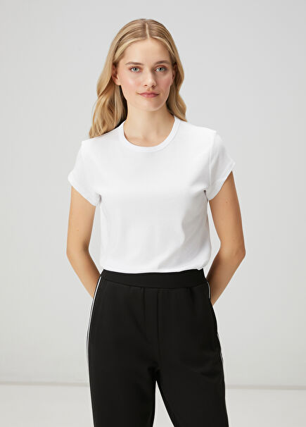 Kırık Beyaz T-shirt