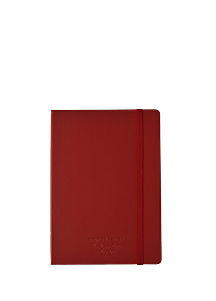 Premium CD Red A5 Checkered Notepad