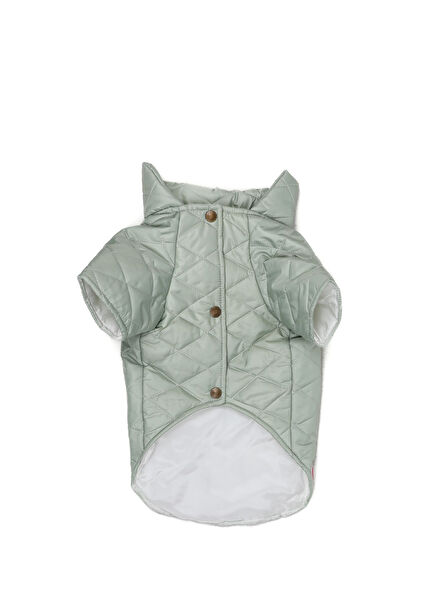 Minty Green Puffer Küçük Irk Köpek Mont