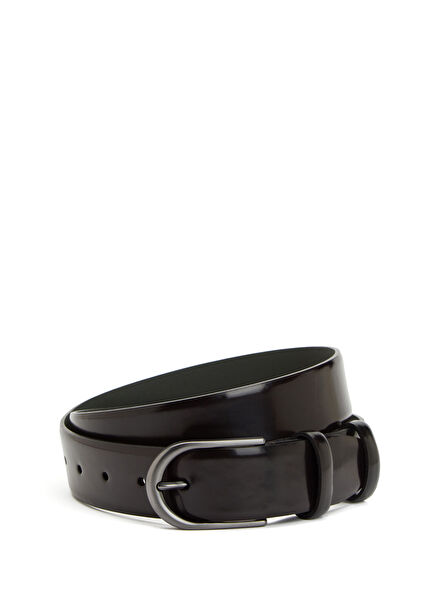 Bordo Erkek Deri Kemer