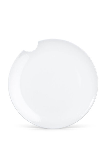 Bite Beyaz 2'li Porselen Yemek Tabağı 28 cm