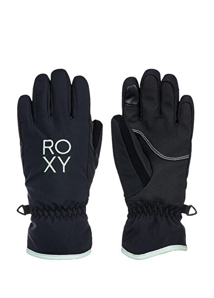 Freshfield Siyah Kız Çocuk Kayak Eldiveni