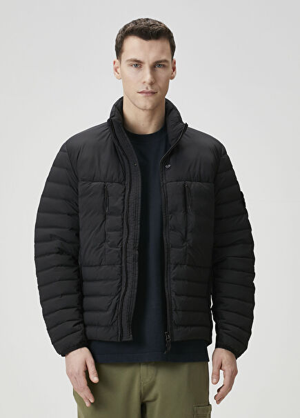 Black Puff Coat