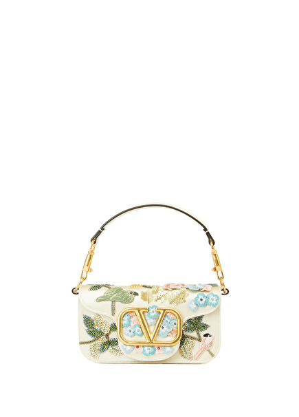 VLogo Embroidered Women's Bag