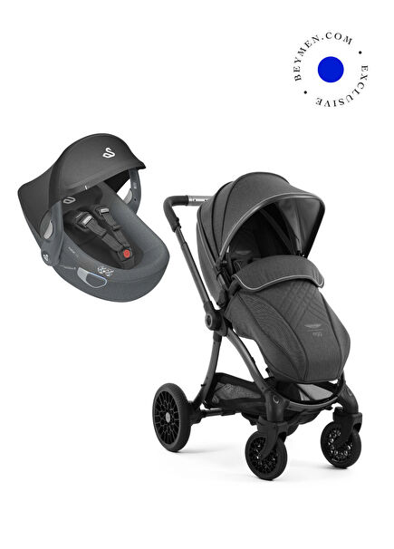 Aston Martin egg3 Classic Grey Travel System Baby Stroller