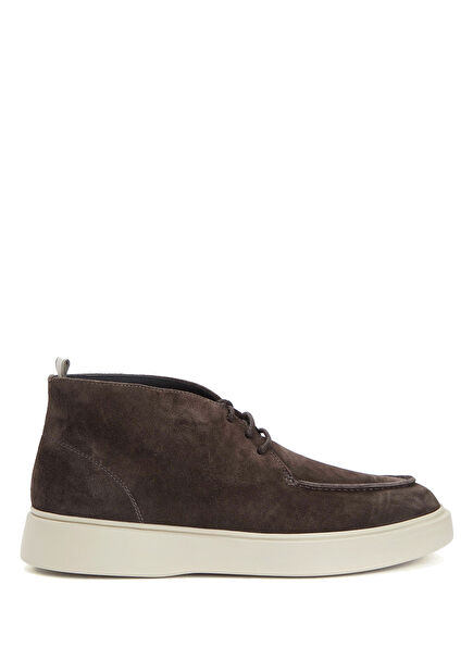 Kahverengi Erkek Nubuk Sneaker