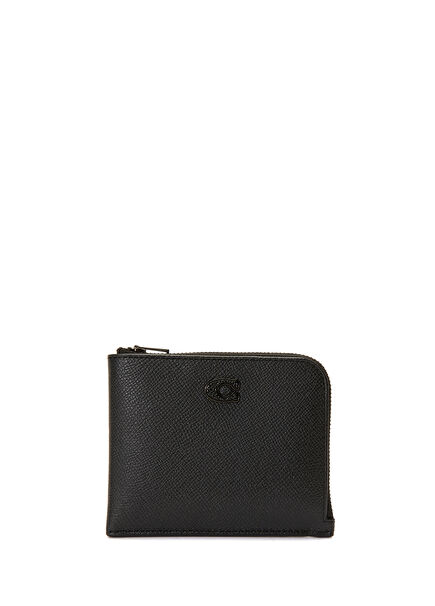 Black Men's Leather Wallet