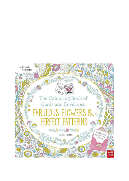 The Colouring Book of Cards and Envelopes: Fabulous Flowers and Perfect Patterns Çocuk Yabancı Dil Kitabı