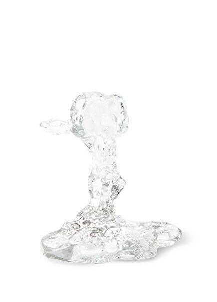 Drip S Glass Candlestick